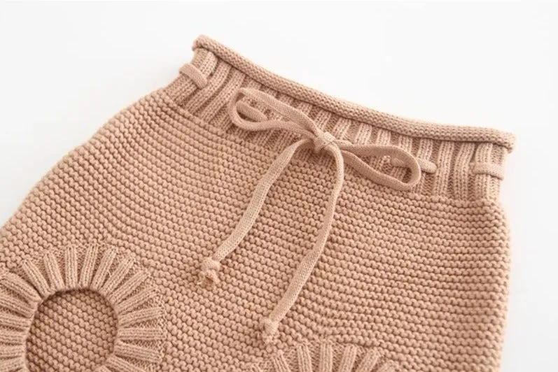 3 Piece Comfy Knit Set - Beige