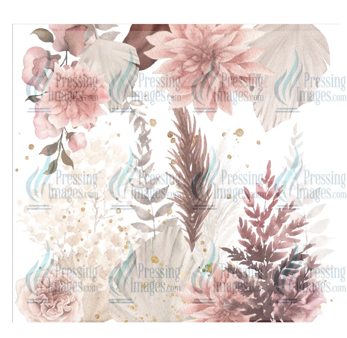 4121 Boho flowers