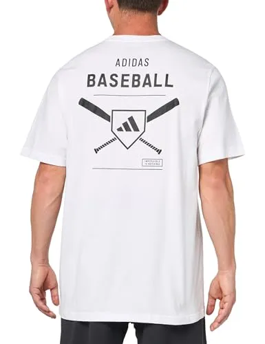 adidas Men's Camouflage Linear Graphic T-Shirt, Silver Pebble