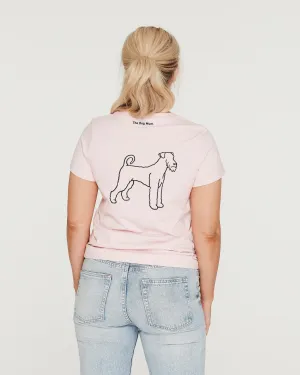 Airedale Terrier Mum Illustration: Classic T-Shirt