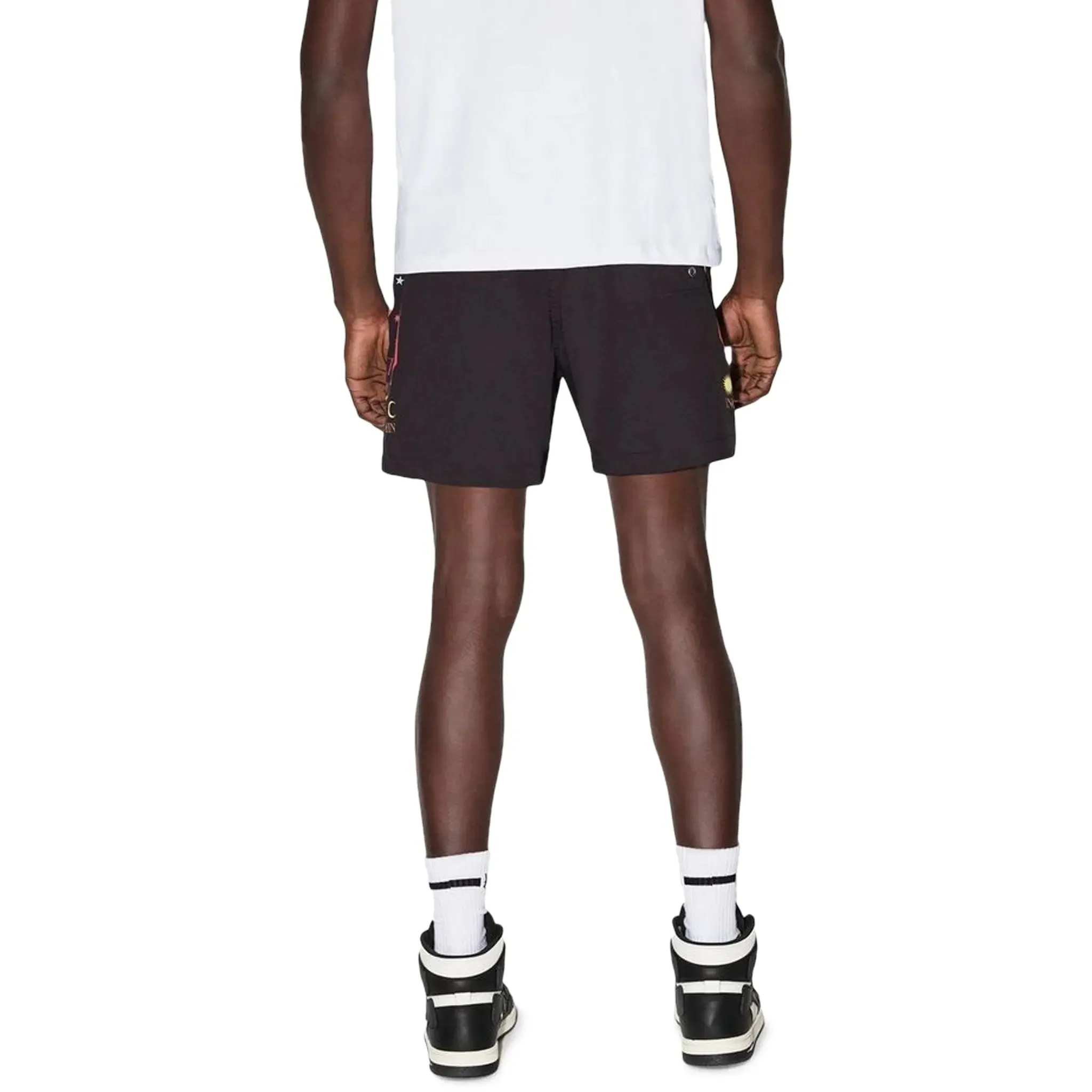 Amiri Fortune Black Swim Shorts