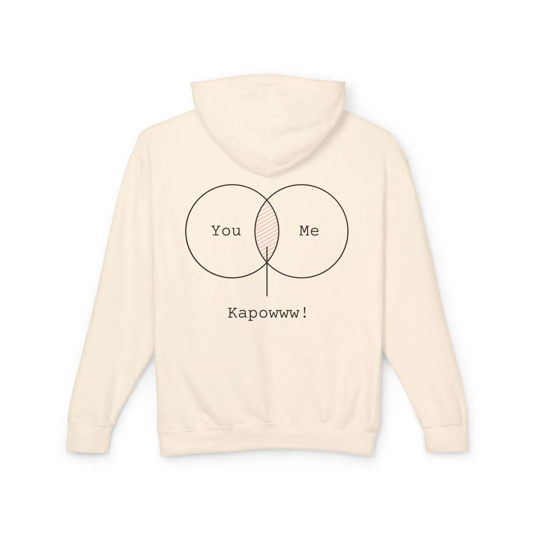 Any Unisex Lightweight Hooded Sweatshirt