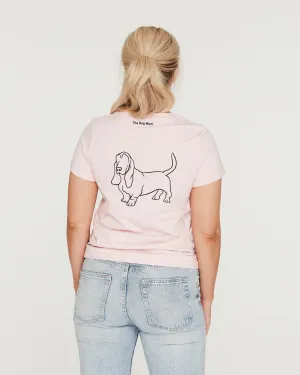 Basset Hound Mum Illustration: Classic T-Shirt