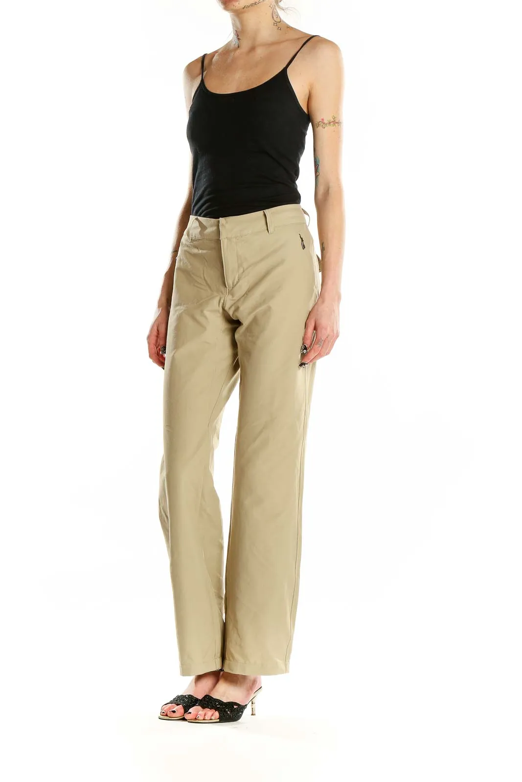 Beige Versatile Outdoor Pants