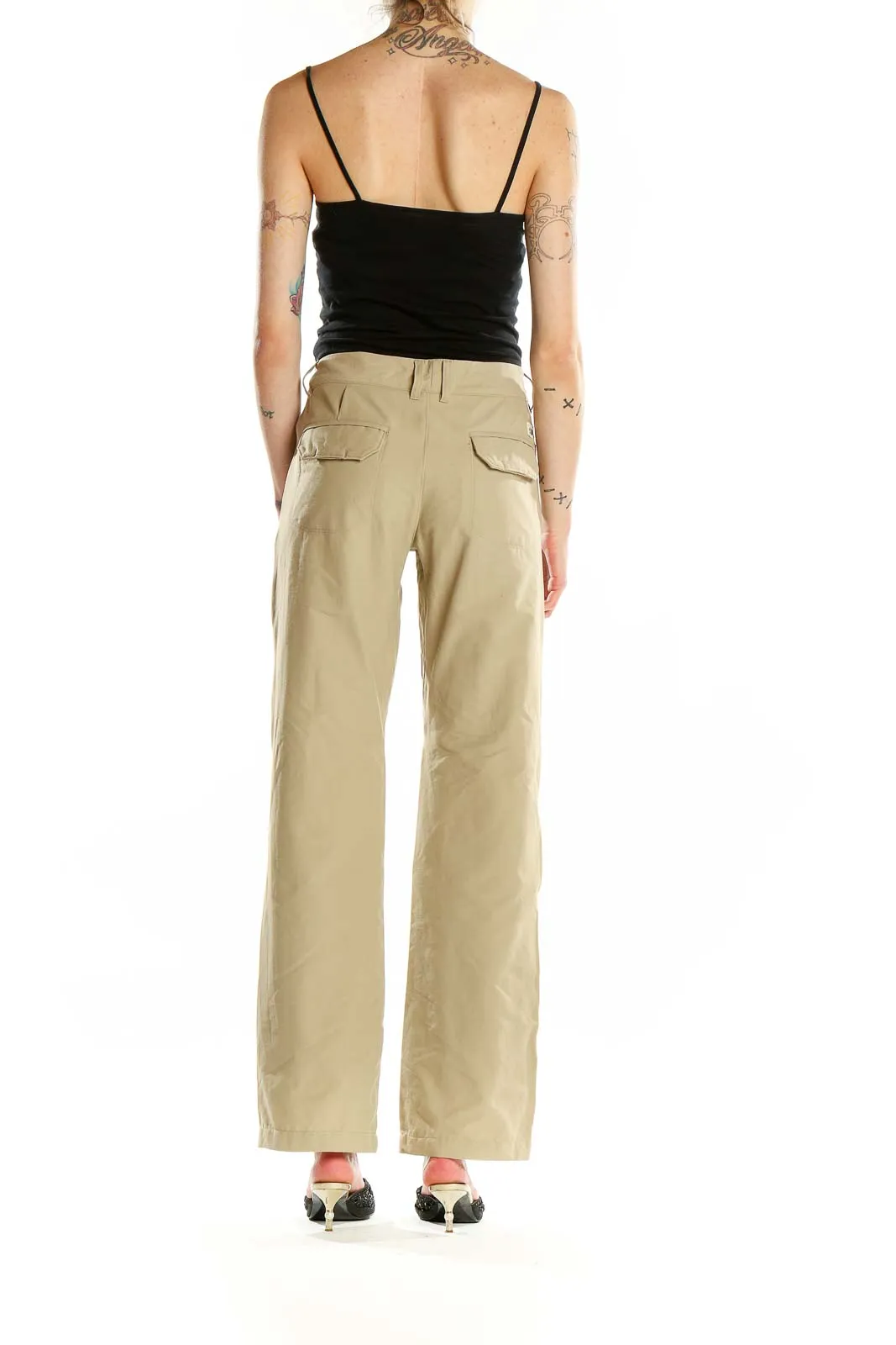 Beige Versatile Outdoor Pants