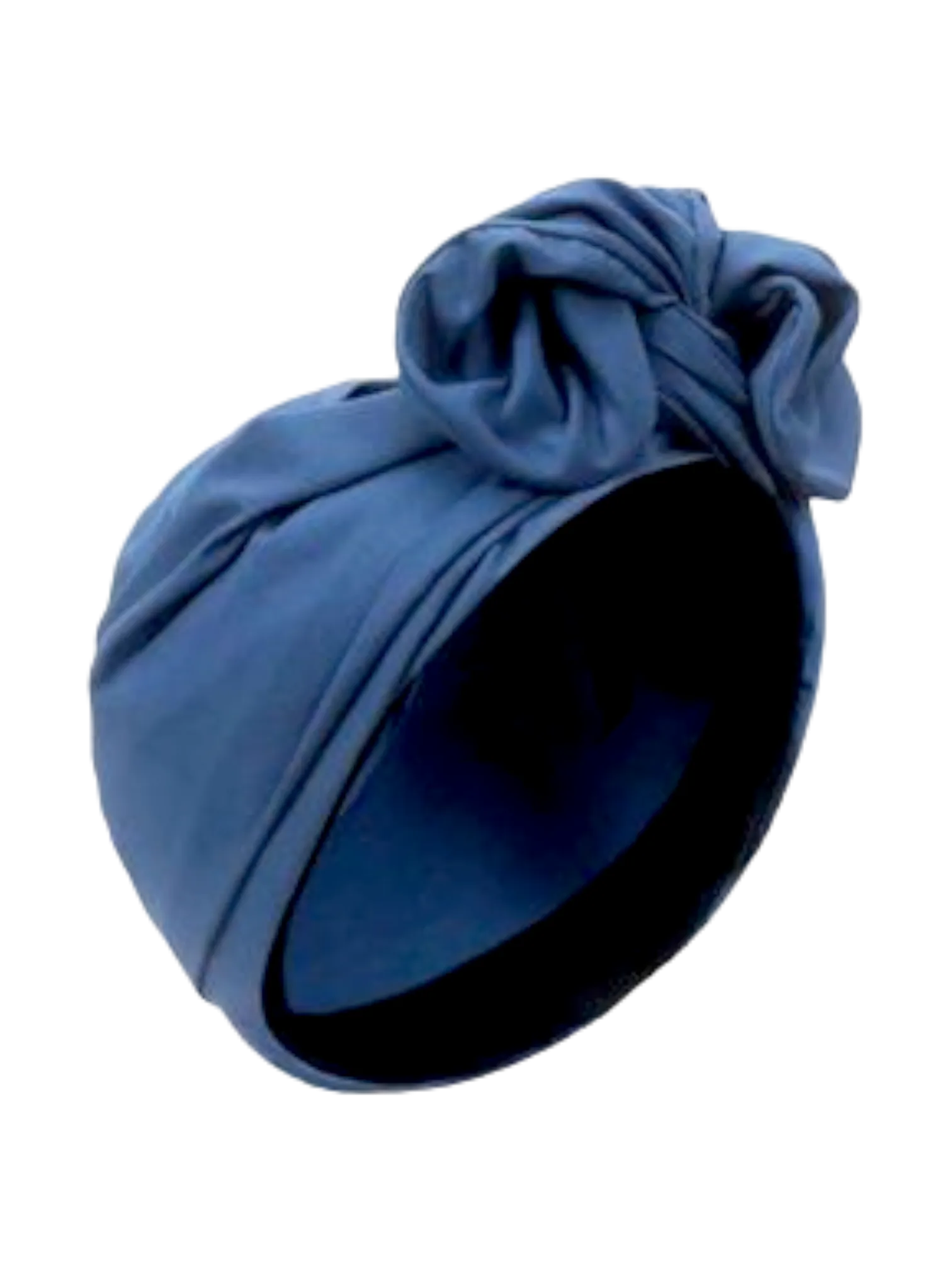 BETTY BOO WIRED TURBAN WRAP | Navy
