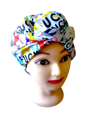 BETTY BOO WIRED TURBAN WRAP | Swear | F*ck Cancer in All Colours