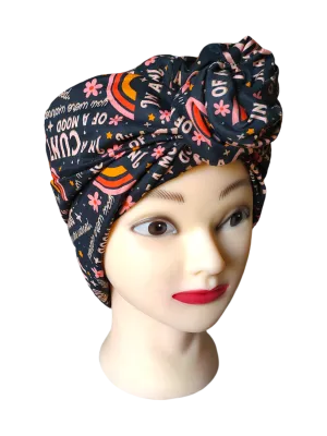 BETTY BOO WIRED TURBAN WRAP | Swear | In a C*nt of a Mood, You were Warned