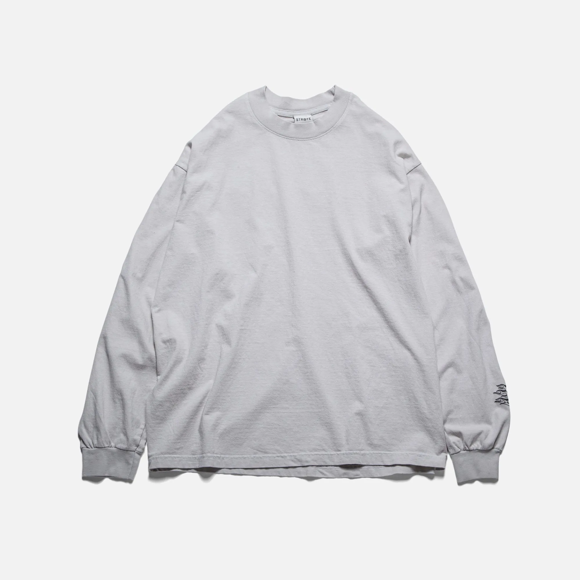 BIG ONE L/S - WASHED GREY