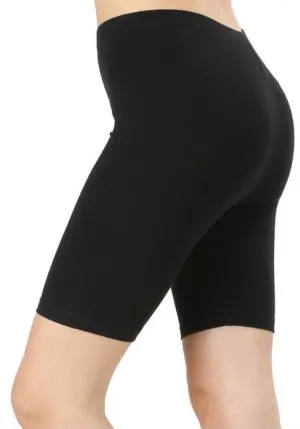 Black Biker Shorts