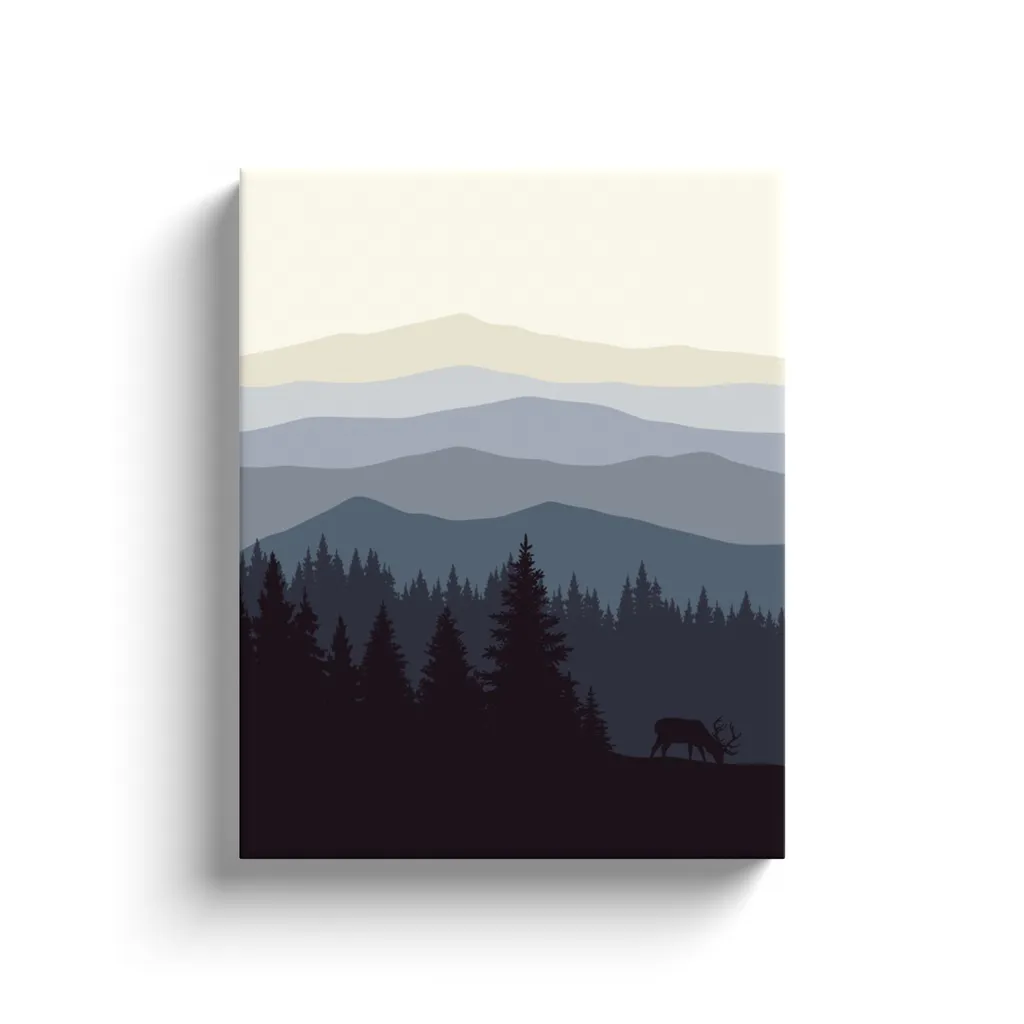 BOGO Mountains Ver 1 - Canvas Wraps