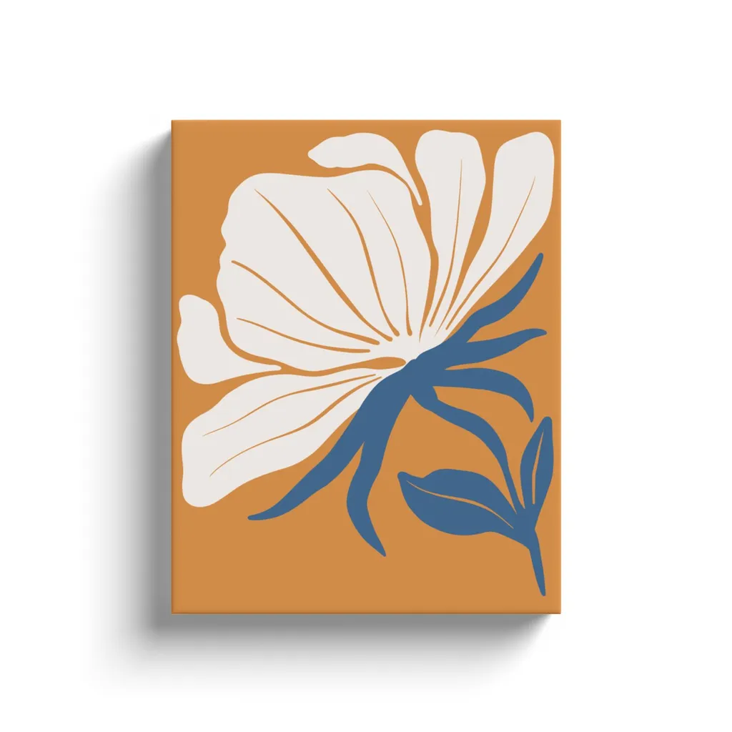 BOHO Flowers Style 7 - Canvas Wraps