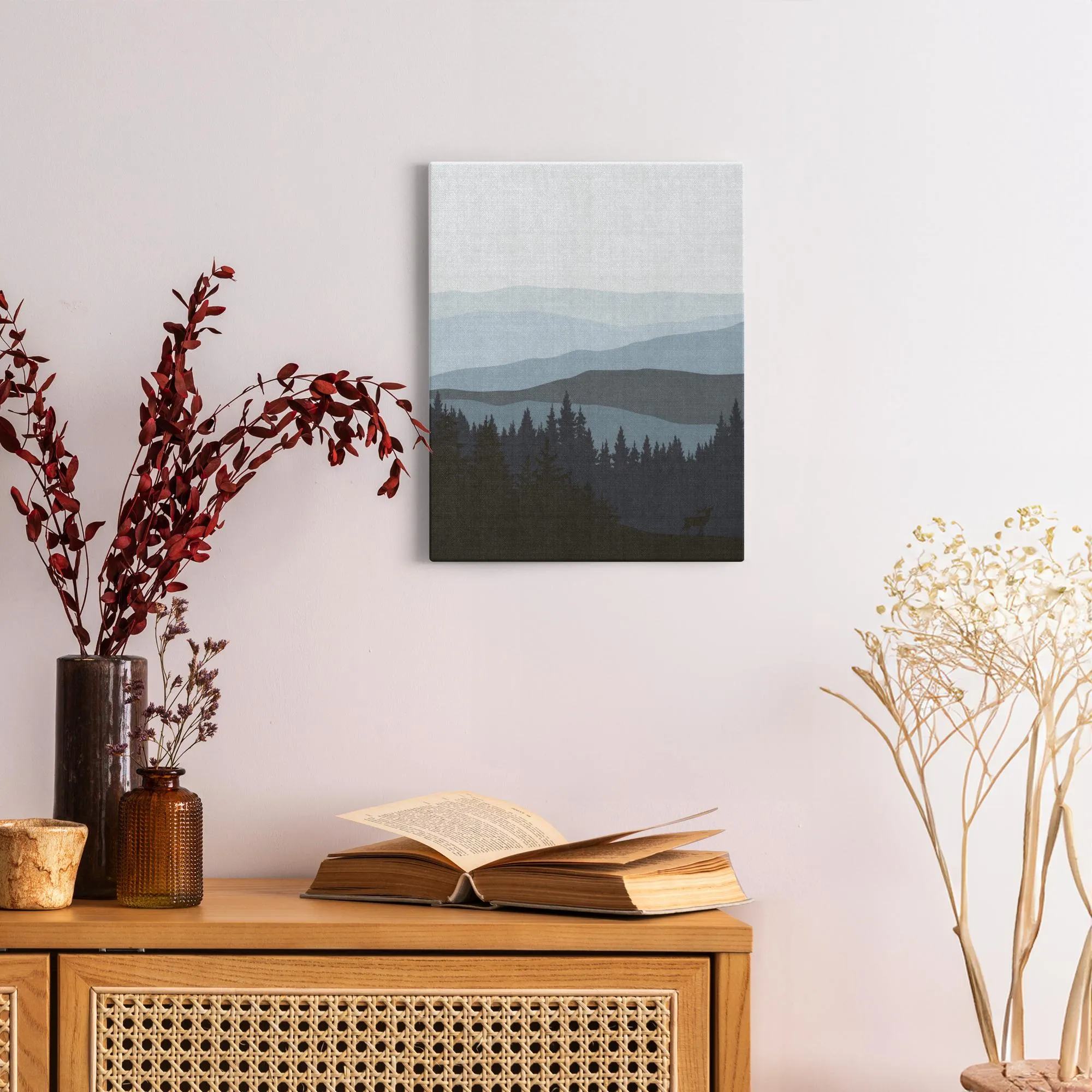 BOHO Mountains Ver 4 - Canvas Wraps