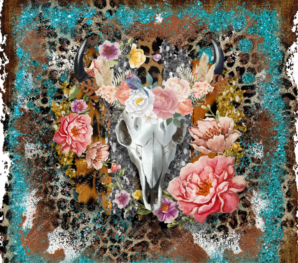 Boho western turquoise - vinyl wrap