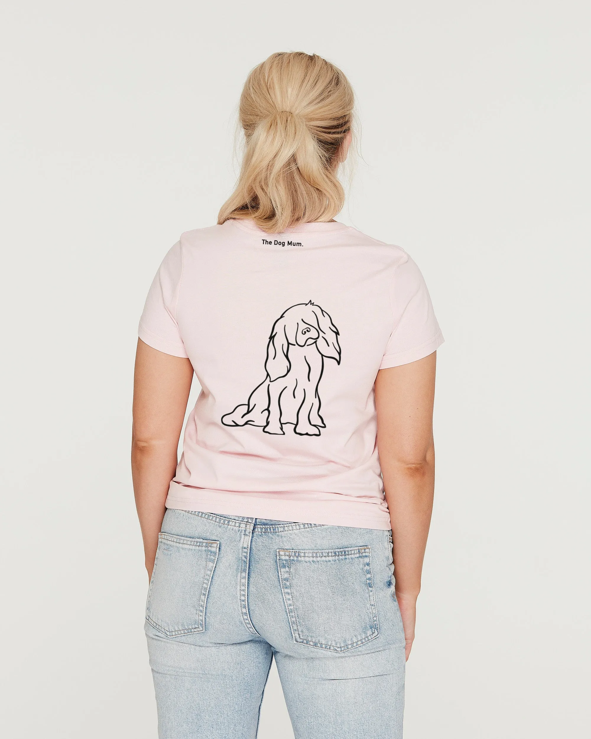 Cavalier King Charles Mum Illustration: Classic T-Shirt