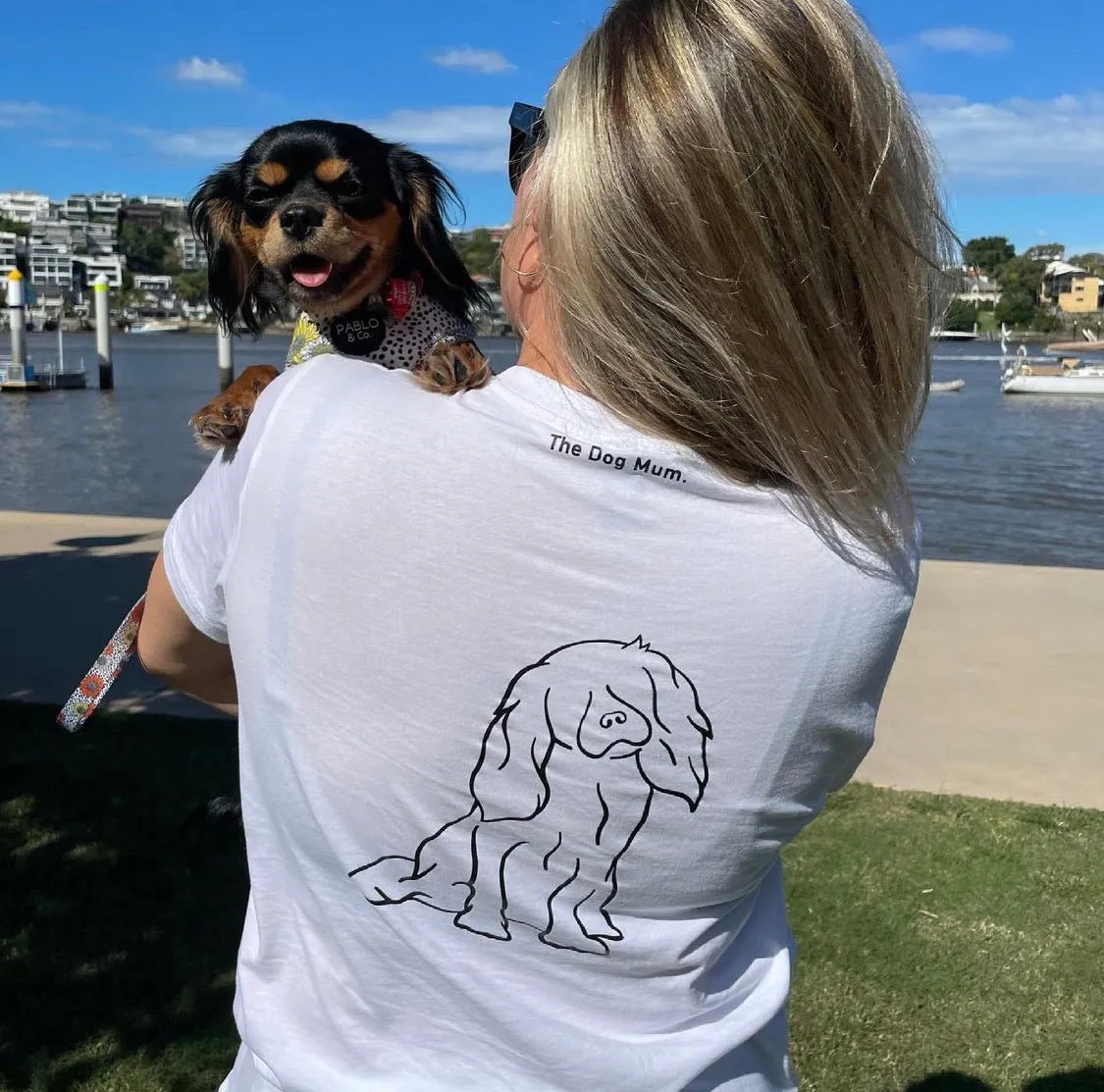 Cavalier King Charles Mum Illustration: Classic T-Shirt