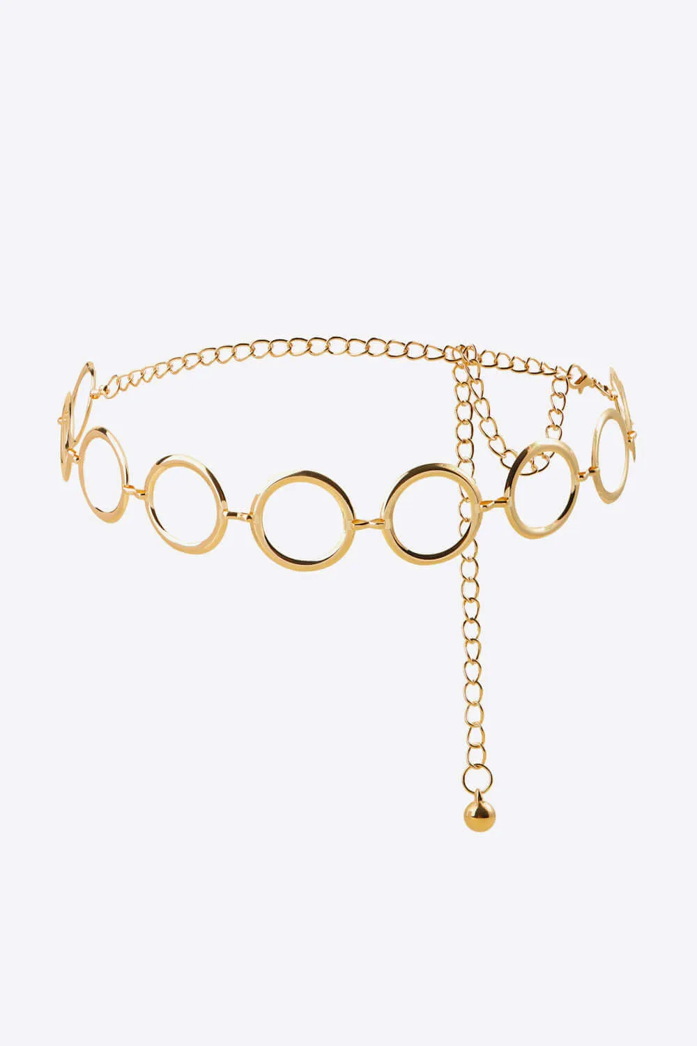 Circle Ring Chain Belt – Trendy & Versatile Waist Accessory