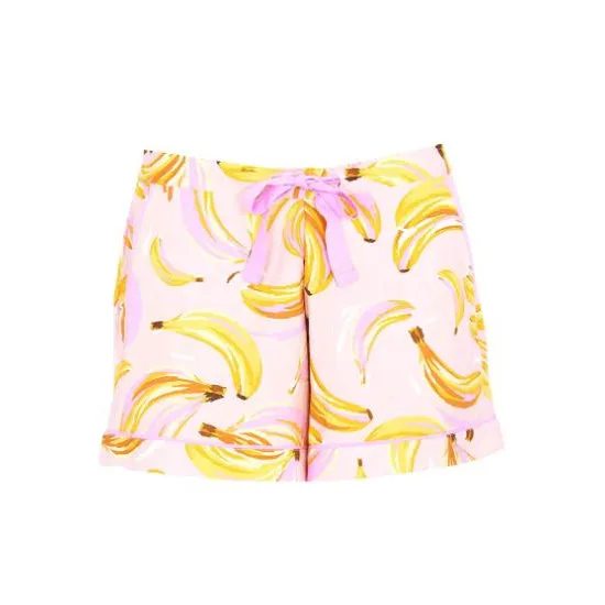 Cyberjammies Betsy Womens Banana Print Shorts