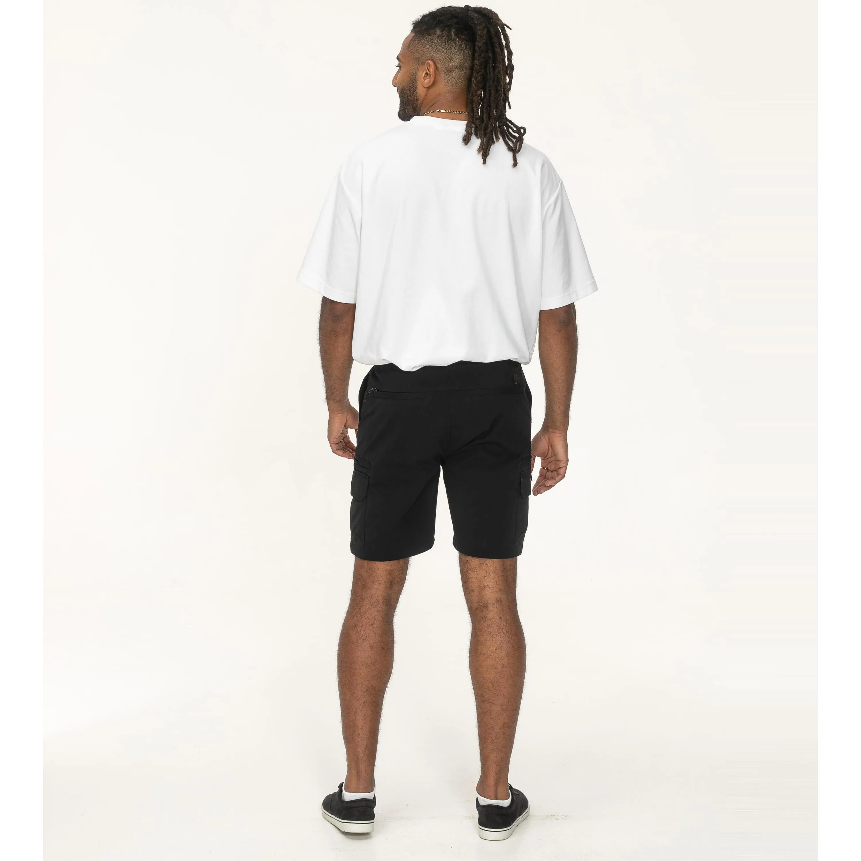 D555 Mens Oakham Big & Tall Elasticated Chino Shorts