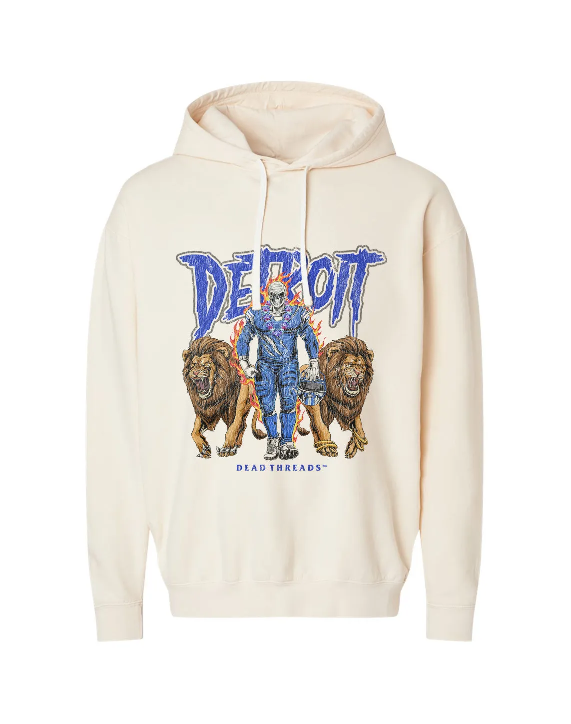 DETROIT FOOTBALL v4 - LIGHTWEIGHT HOODIE