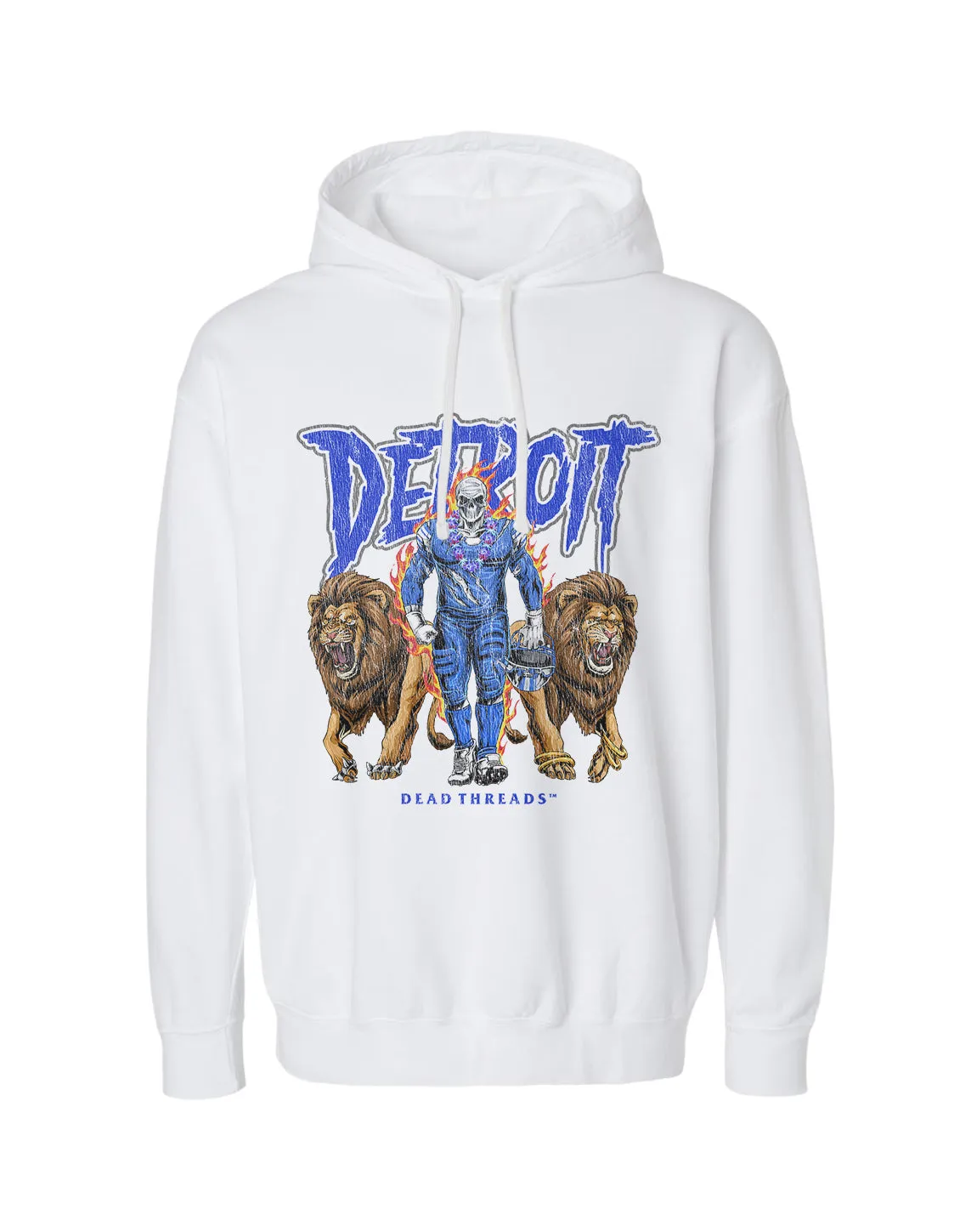 DETROIT FOOTBALL v4 - LIGHTWEIGHT HOODIE