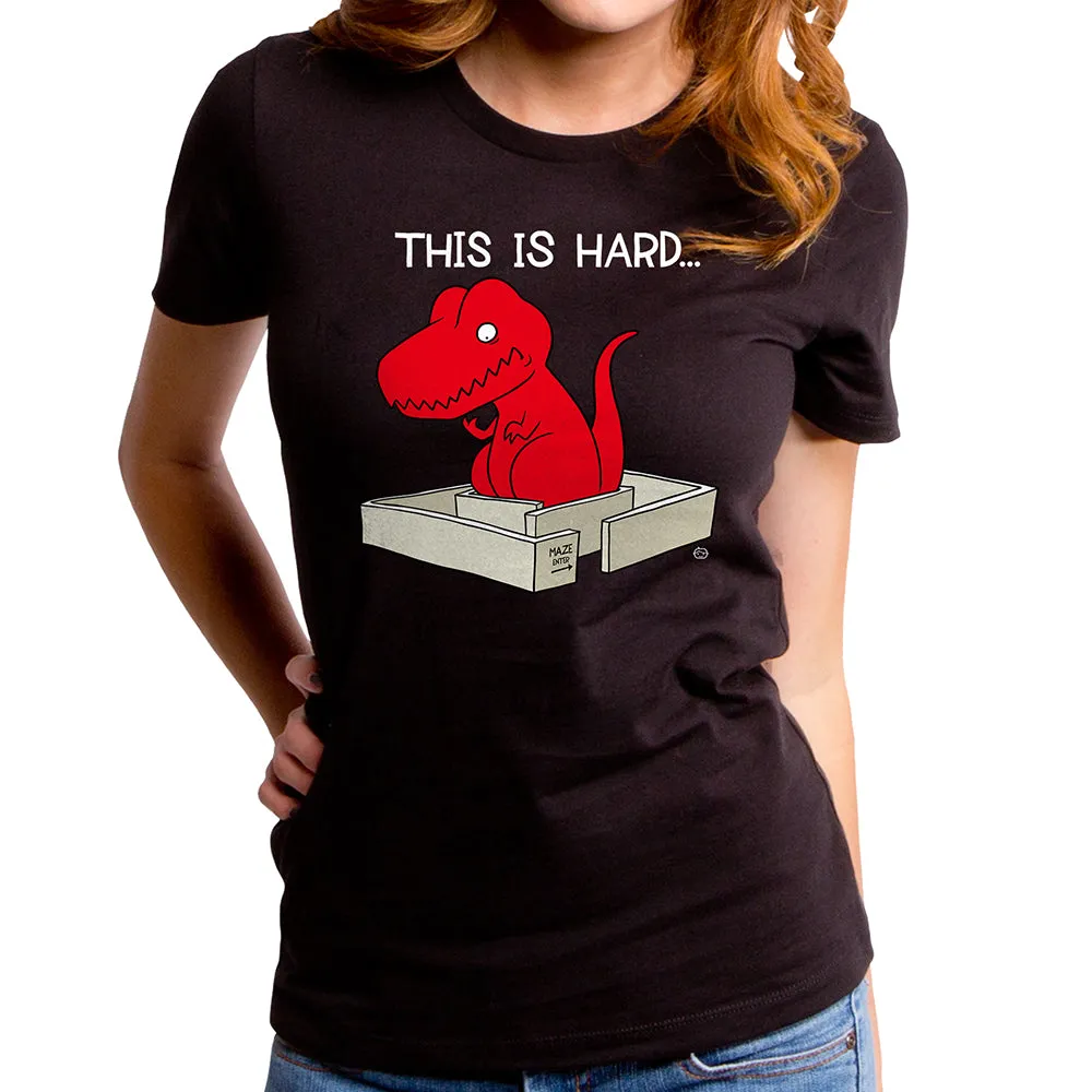 Dinosaur Maze Women's T-Shirt