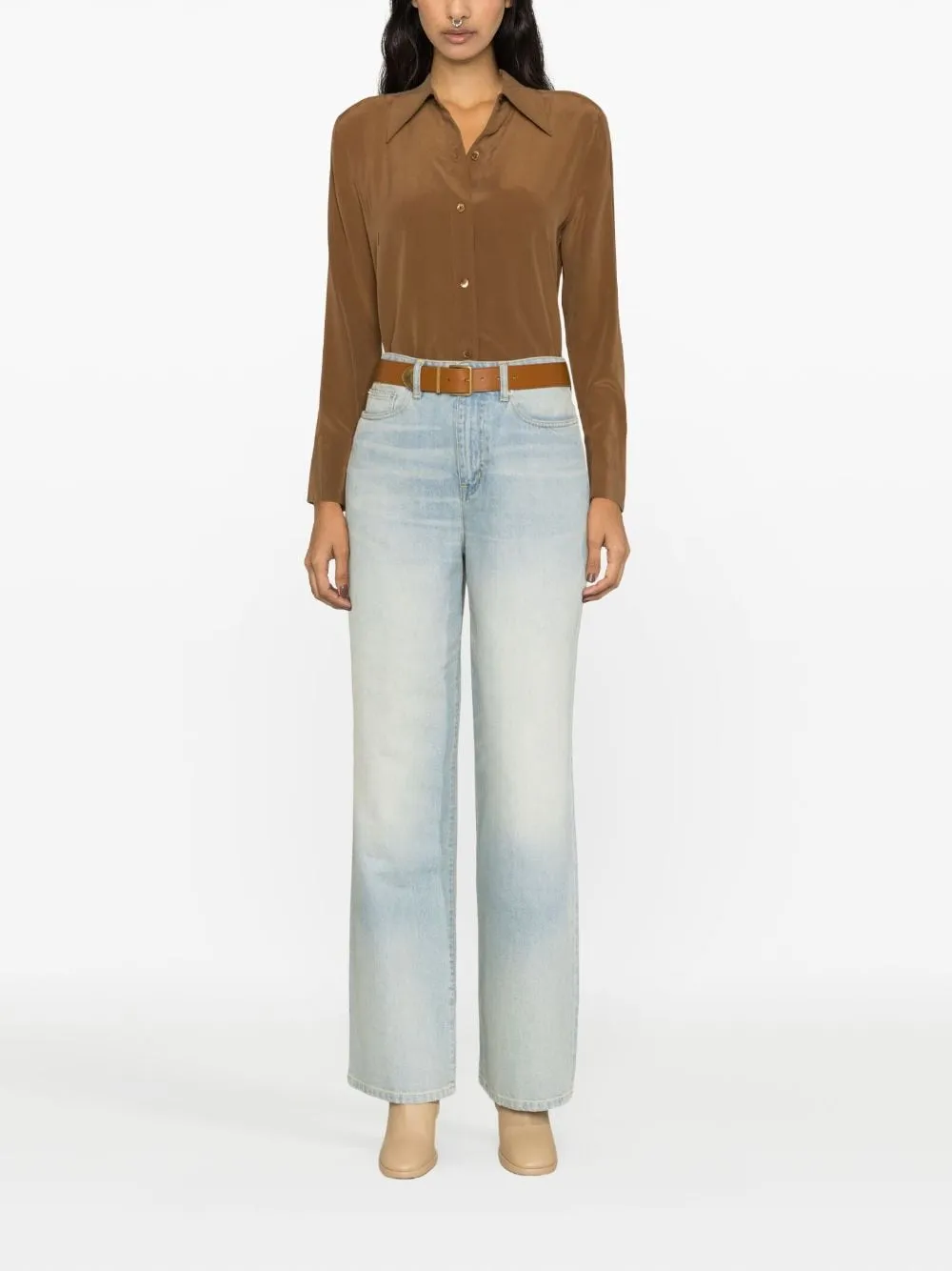 Equipment Shirts Brown