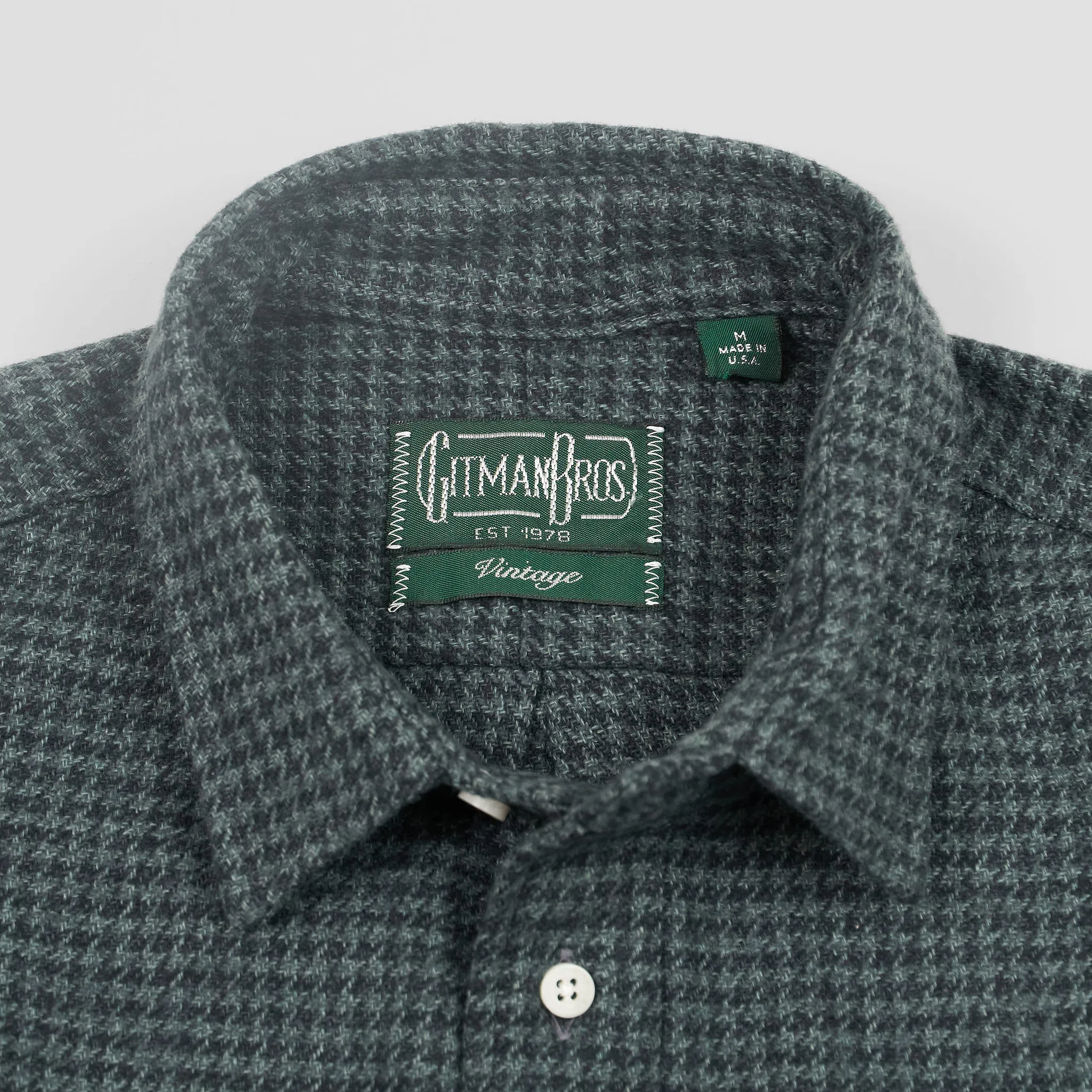 Gitman Vintage Houndstooth Flannel  Shirt