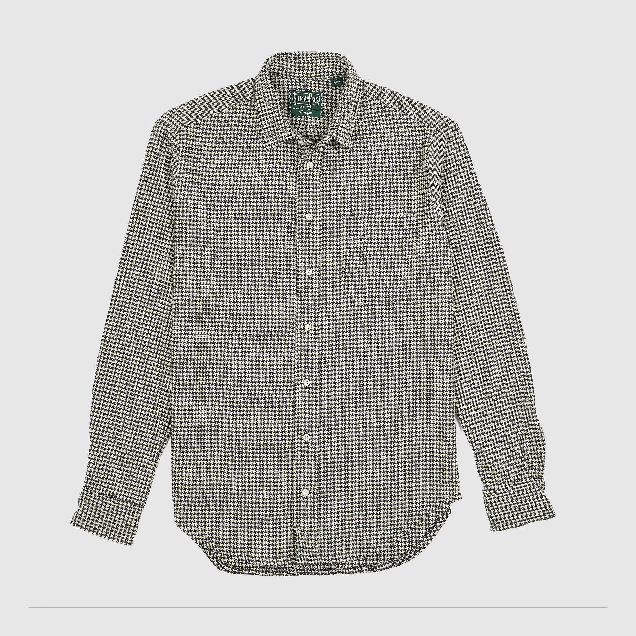 Gitman Vintage Houndstooth Flannel  Shirt