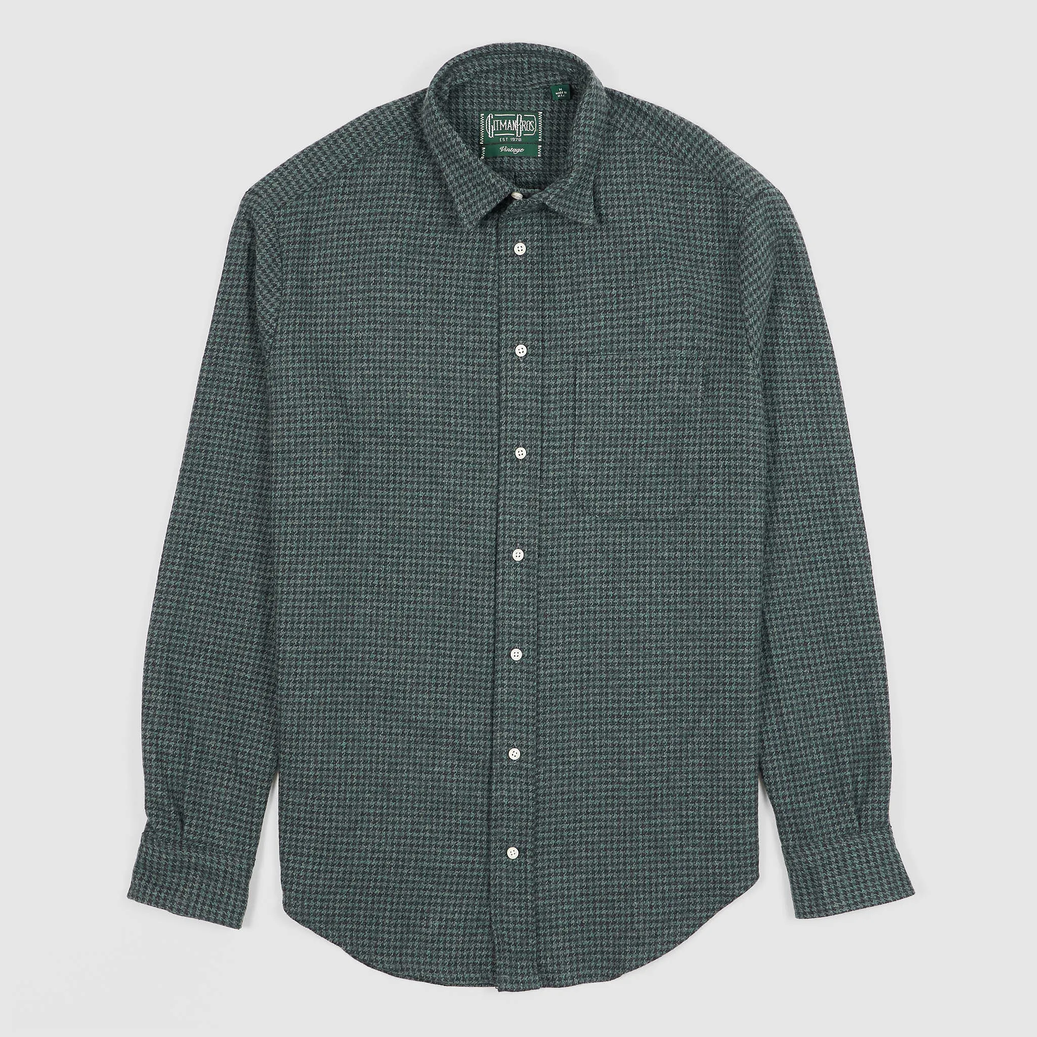 Gitman Vintage Houndstooth Flannel  Shirt