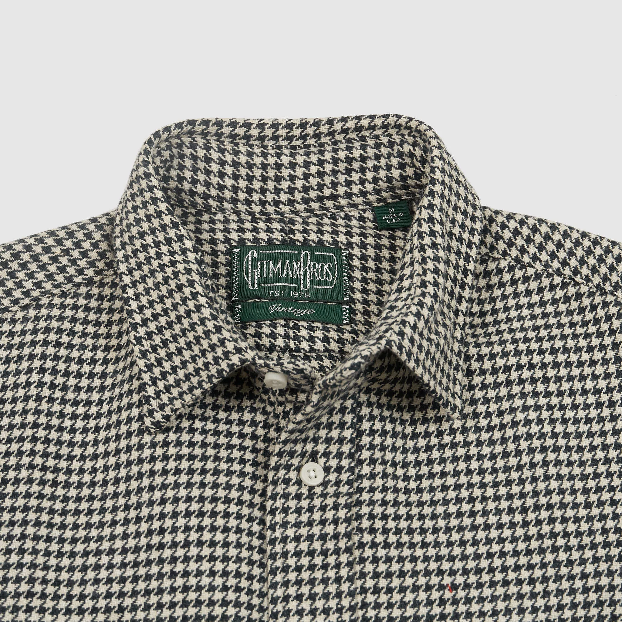 Gitman Vintage Houndstooth Flannel  Shirt