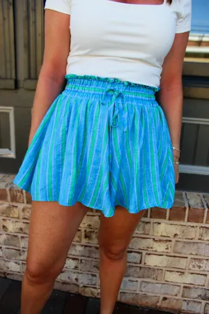 Good with All the Stripes Flowy Shorts