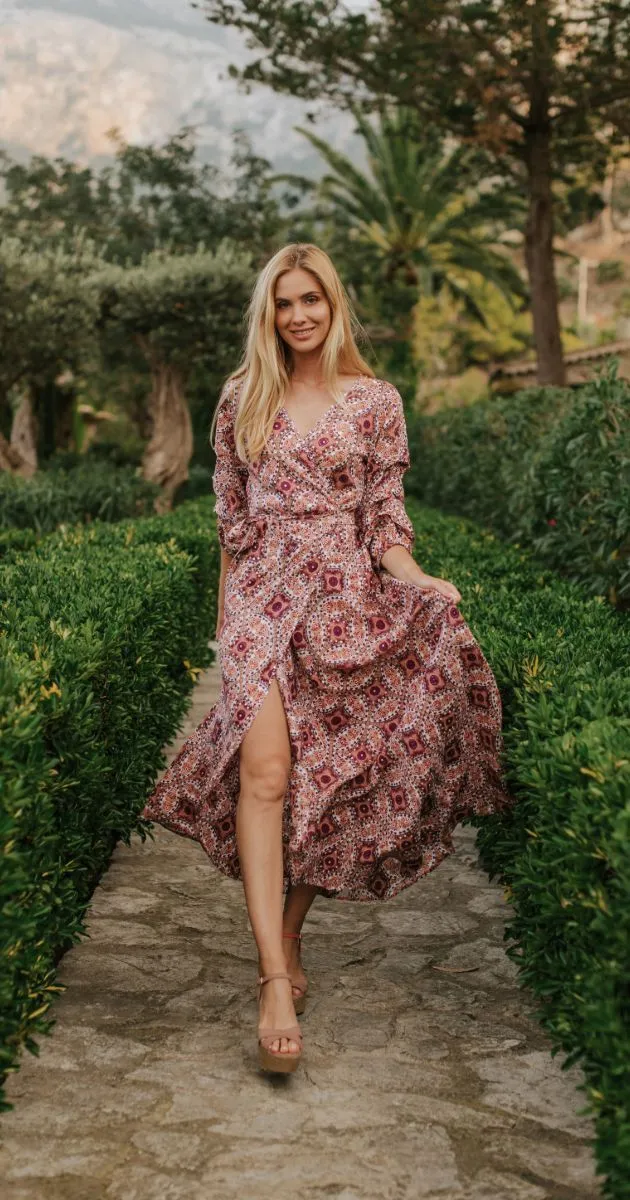 Halia Long Dress