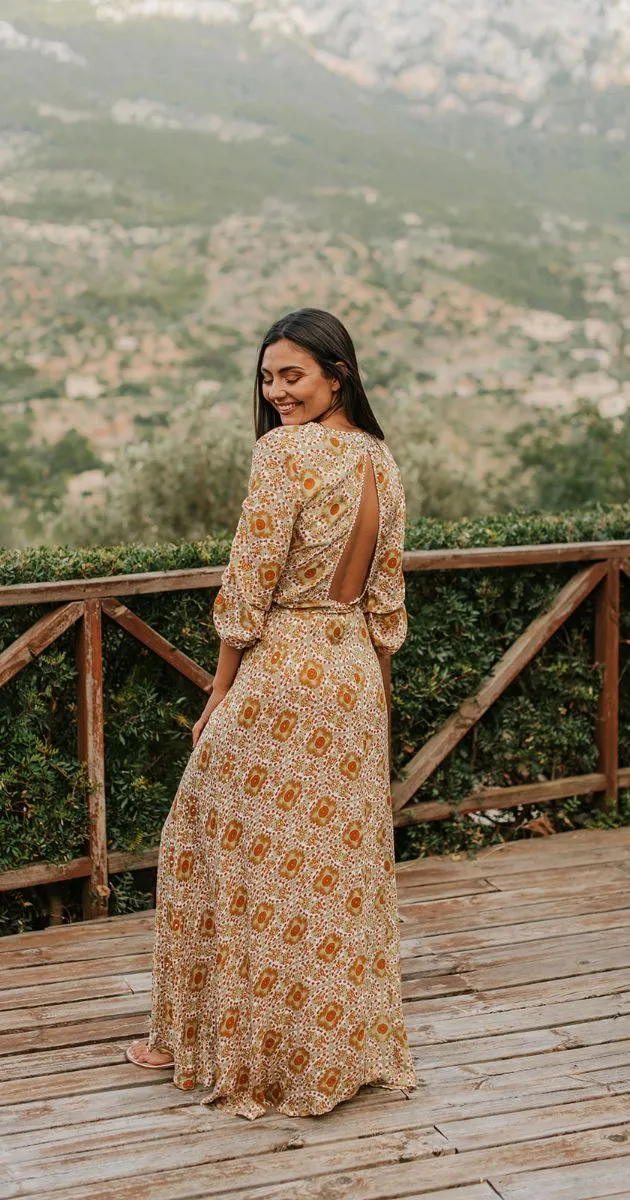 Halia Long Dress