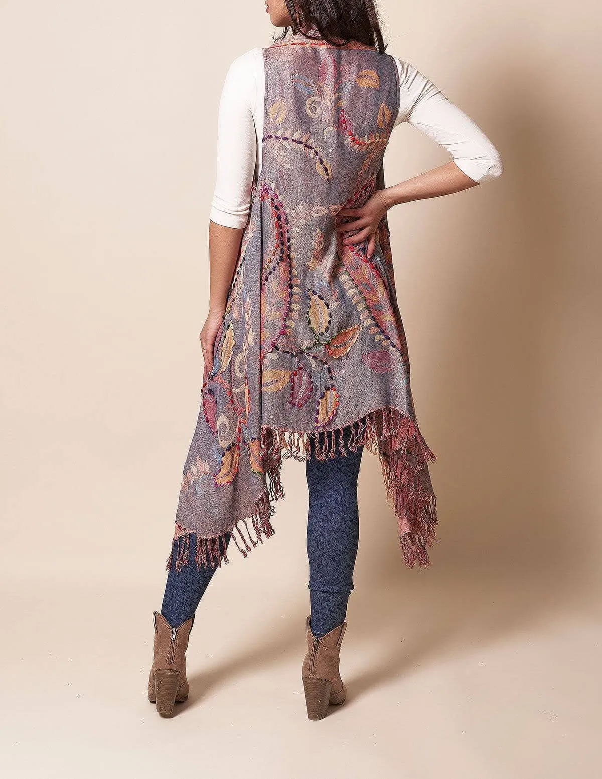 Jaipur Wrap - Dusty Rose