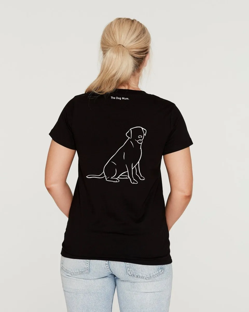 Labrador Mum Illustration: Classic T-Shirt