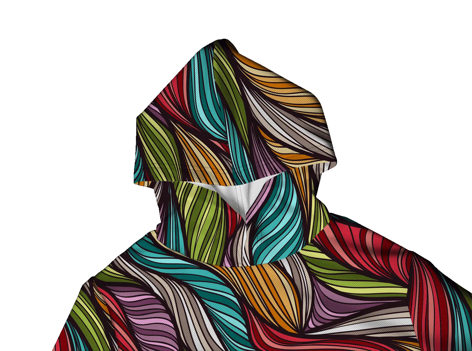 LEAF COLORFUL LIGHTWEIGHT SUN HOODIE