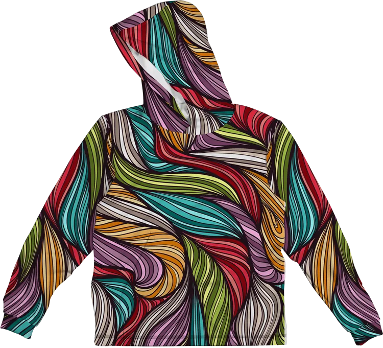 LEAF COLORFUL LIGHTWEIGHT SUN HOODIE