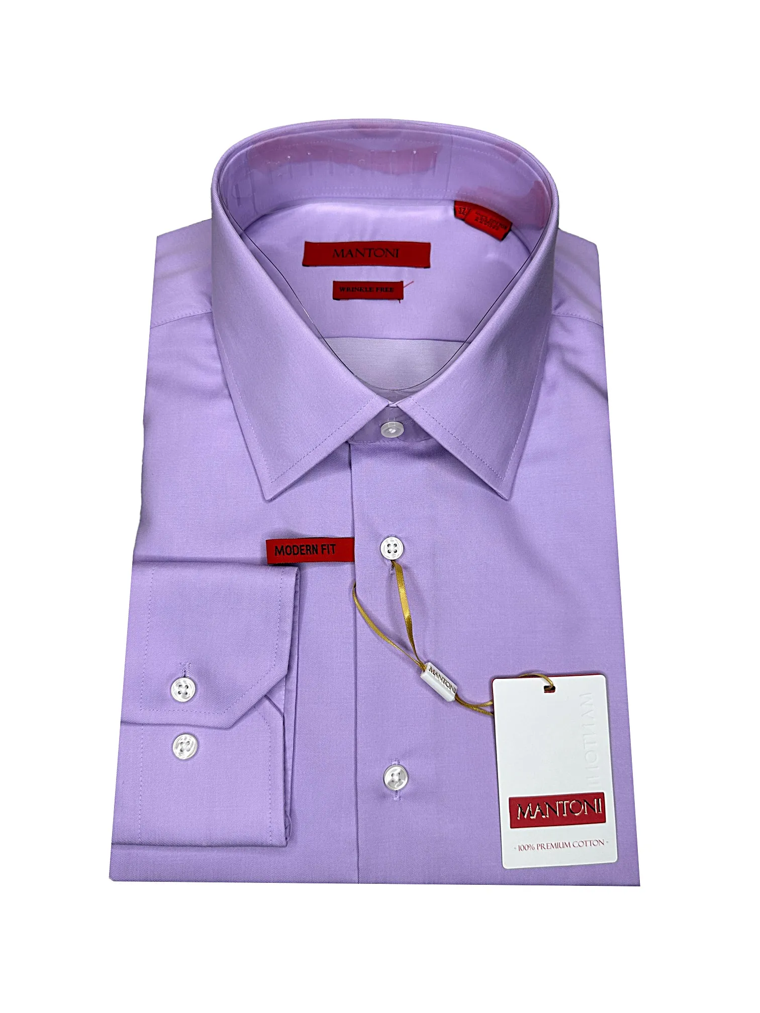 Mantoni - Dress Shirt - Lavender