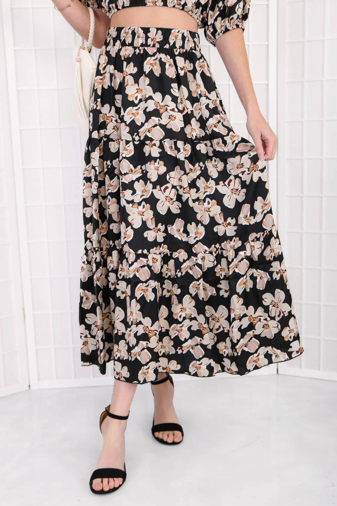 Maven Fall Floral Bubble Top