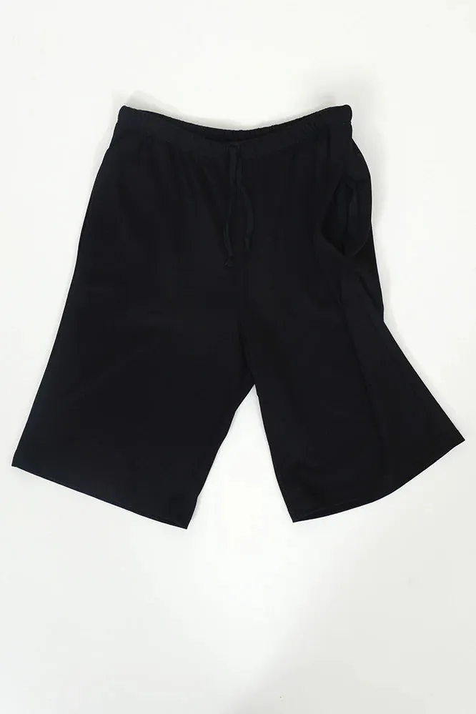 Men's Lounge Shorts-Navy