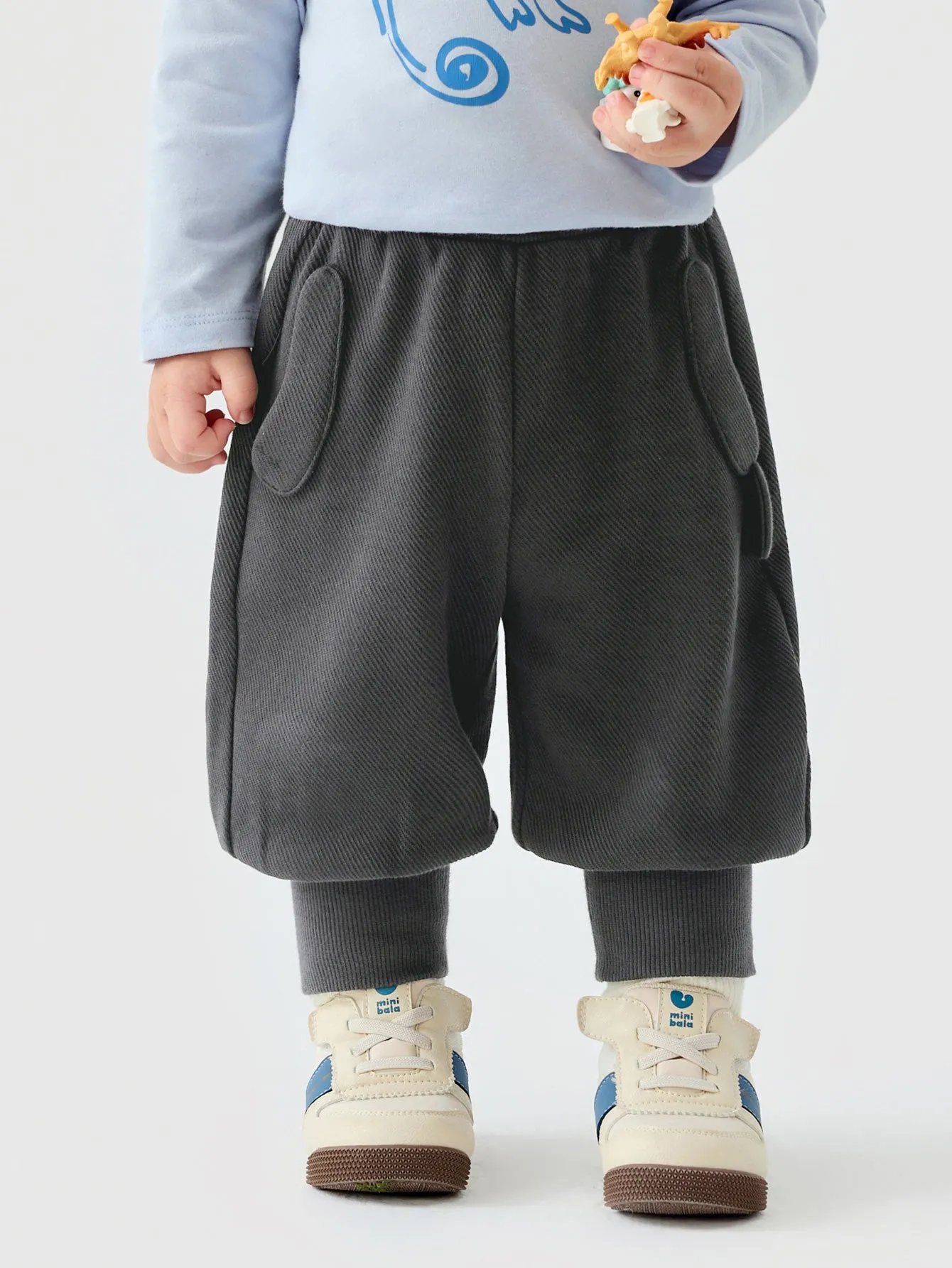 minibala Baby Unisex Loose elastic versatile comfortable trousers new arrival in spring