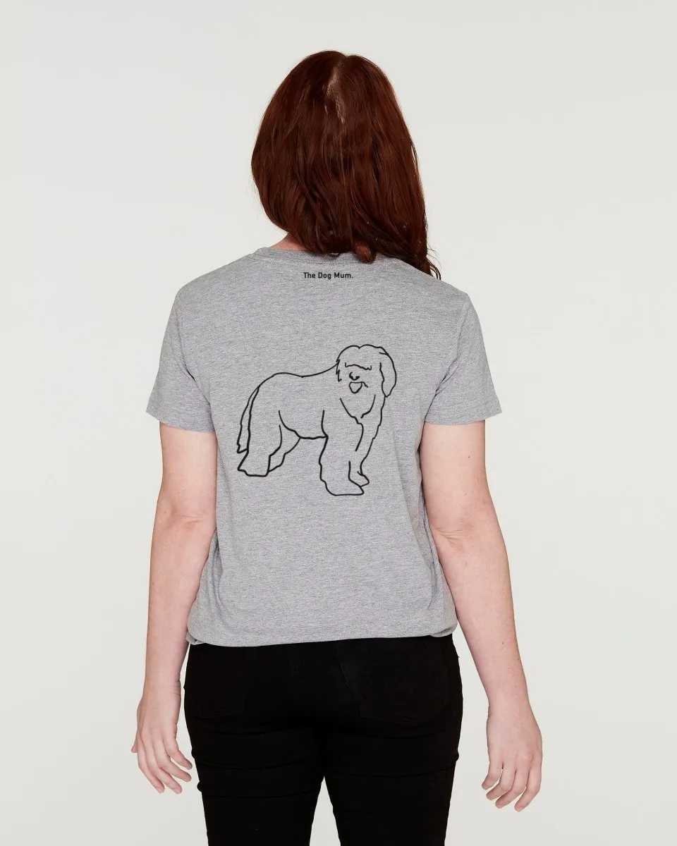 Old English Sheepdog Mum Illustration: Classic T-Shirt