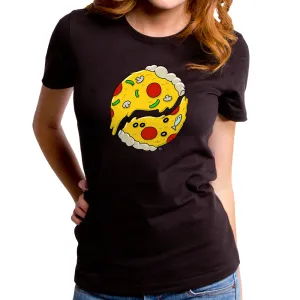 Pizza Yin Yang Women's T-Shirt
