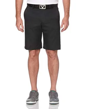 Pro Spin 3.0 Performance 10" Golf Shorts with Active Waistband (Size 30 - 44 Big & Tall), Caviar, 48 Big