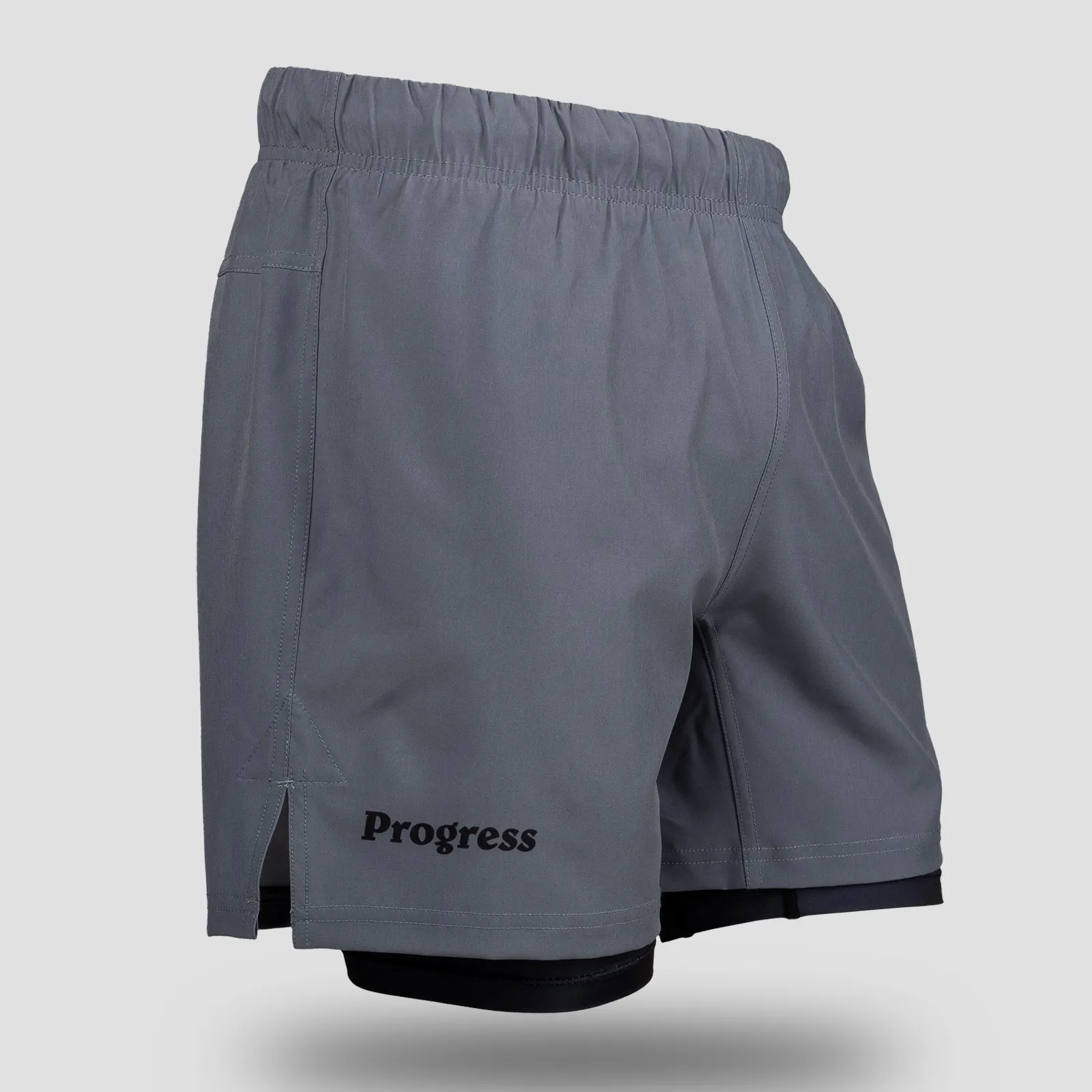 Progress Academy   Hybrid Shorts Grey
