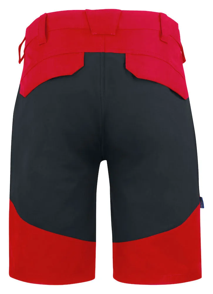 ProJob 7 Pocket Men's Stretch Shorts | Flat Fronted | Contrast Flex Panel | 6 Colours | S-6XL