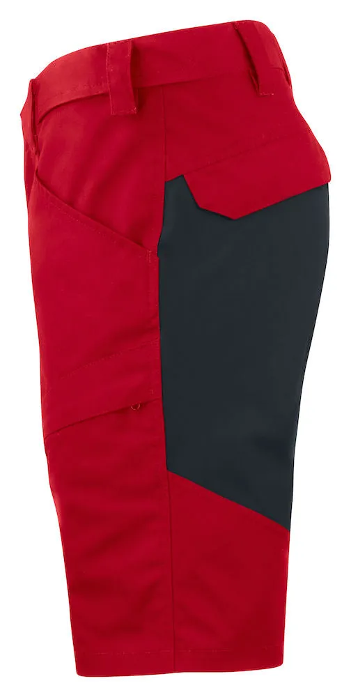 ProJob 7 Pocket Men's Stretch Shorts | Flat Fronted | Contrast Flex Panel | 6 Colours | S-6XL