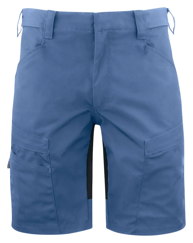 ProJob 7 Pocket Men's Stretch Shorts | Flat Fronted | Contrast Flex Panel | 6 Colours | S-6XL