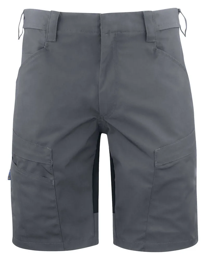 ProJob 7 Pocket Men's Stretch Shorts | Flat Fronted | Contrast Flex Panel | 6 Colours | S-6XL